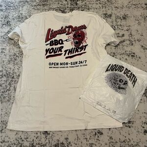 ***Brand New*** Liquid Death BBQ Tee